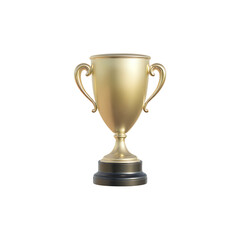 Fototapeta premium Gold Trophy Cup Award Icon