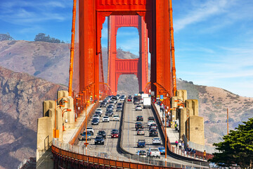 The entrance to the bridge
