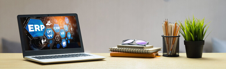 ERP enterprise resource planning software for modish business to plan the marketing strategy