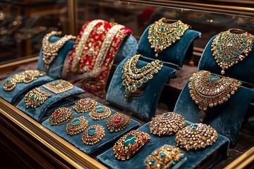 Gemstone necklace sets high resolution picture