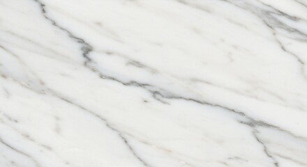 Seamless elegant white marble surface with intricate gray veining, offering a sophisticated natural stone background for luxury designs, walls, or countertops, Marble Texture Background