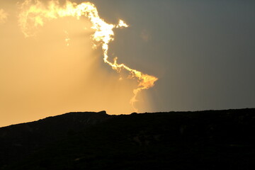 Golden Light Breaking Through