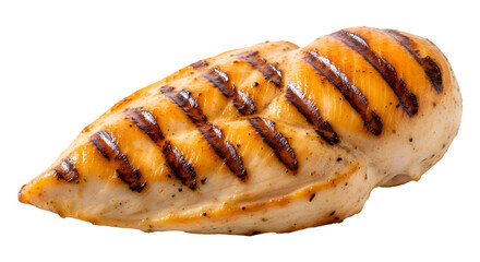 Grilled Chicken Breast Fillet Cooked Transparent Background