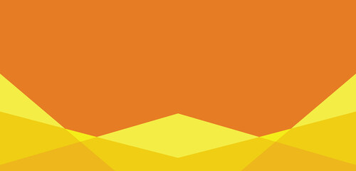 Simple orange abstract background with flat geometric gradation style. Clean and minimal design, ideal for templates, posters, or digital layouts.