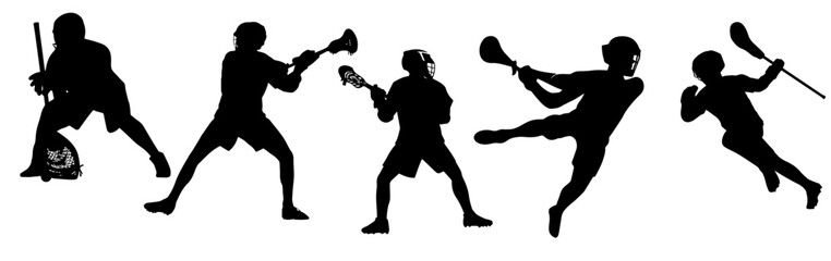 Lacrosse Silhouettes Collection