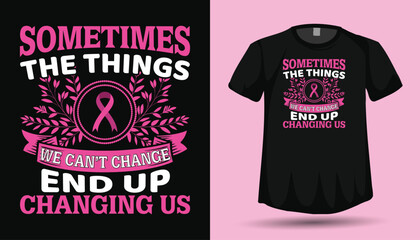 Plank Out Custom Logo &ndash; Pink Ribbon Heart Breast Cancer Awareness Fitness Challenge T‑Shirt Vector