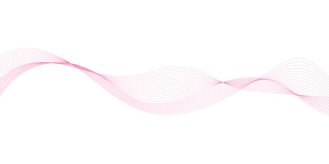 Abstract pink wave background.