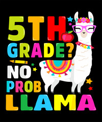 llama back to school design for teacher and students who love llama and surprise your classroom in your first day of school, Perfect Gift Idea for Boys Girls Teachers bee lovers
