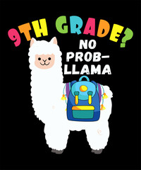 llama back to school design for teacher and students who love llama and surprise your classroom in your first day of school, Perfect Gift Idea for Boys Girls Teachers bee lovers