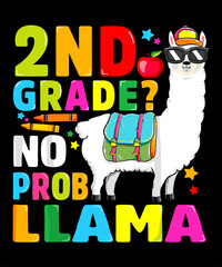 llama back to school design for teacher and students who love llama and surprise your classroom in your first day of school, Perfect Gift Idea for Boys Girls Teachers bee lovers