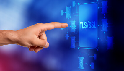 TLS encrypts online communications for secure data transfer and privacy