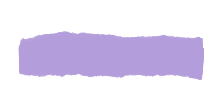 A rectangular block of light purple color with a rough texture is placed on a black background plane