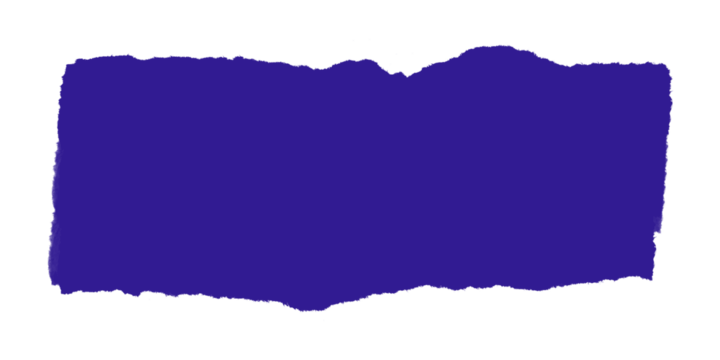 A solid rectangular shape of dark purple color set against a stark black background in a simple design