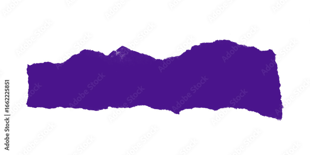 Poster a dark purple irregular shape with jagged edges on a black background in a simple abstract design