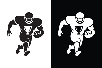 Fantasy sport icon vector on White Background ,Vector Art Illustration on white background.