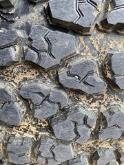Tire Tread Detail