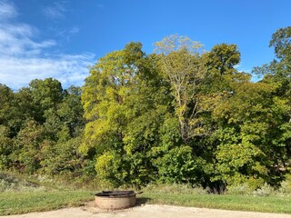 Obraz premium Campsite at a State Park