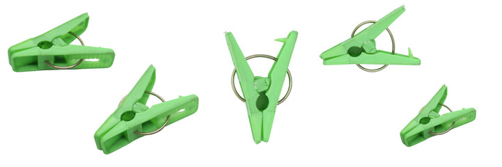 clothespin collection on transparent