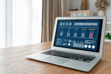 Customer satisfaction and evaluation analysis on modish software computer for marketing strategy...