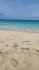 sand beach and blue sky © Helen