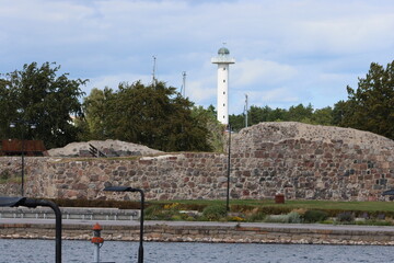 Sweden. A port and boat mooring area in the town of Västervik in Sweden. Kalmar County. © Andrii