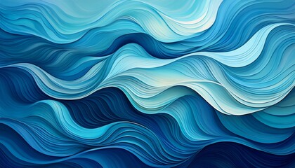 Fototapeta premium abstract ocean blue background