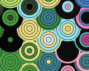 abstract seamless pattern