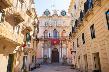 Palazzo Senatorio or Senatorial Palace or Cavarretta, Trapani