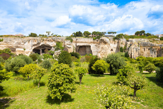 Neapolis Archaeological Park in Syracuse, Sicily