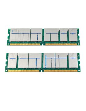 Two RAM modules