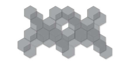 Abstract geometric cubes in a structured pattern, representing a complex business concept or a technological puzzle