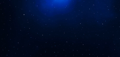 Stars in the night. Galaxy space background. New Year, Christmas and Celebration background concept.