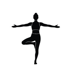 Yoga Silhouette Find Your Balance and Inner Peace