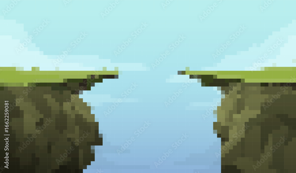 Poster a set of pixelated gold crowns perfect for retro 8-bit game design projects, featuring different sty