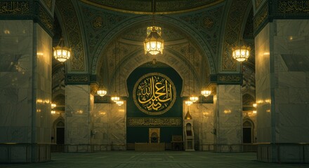 Gothic architecture inside a European cathedral with a high ceiling, ancient stone archways, and a magnificent altar