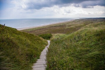 Views of Bulbjerg in Northwestern Denmark