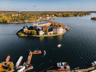 Vaxholm Fortress as seen in Vaxholm, Sweden
