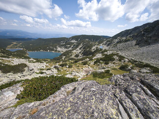 Landscape of Rila mountain near Yakoruda Lakes, Bulgaria