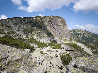 Landscape of Rila mountain near Yakoruda Lakes, Bulgaria
