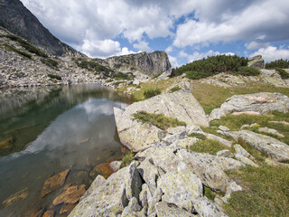 Landscape of Rila mountain near Yakoruda Lakes, Bulgaria