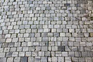 stone block paving