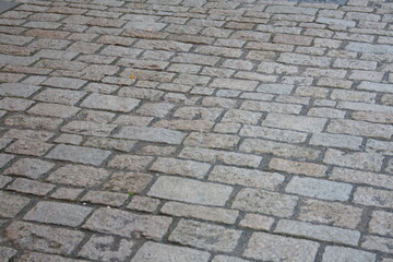 stone block paving