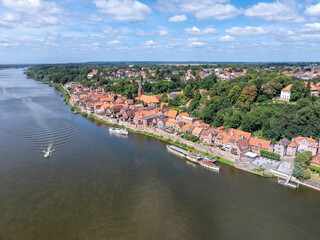 Lauenburg and the Ship elevator Scharnebeck