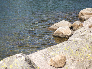 Landscape of Rila mountain near Yakoruda Lakes, Bulgaria