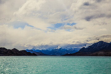 lago argentino, lago, argentina, patagonia, andes, paisaje, landscape, frío, montaña