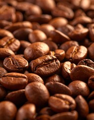 Fototapeta premium Close-up coffee beans (1)