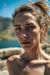 Ersch&ouml;pfte Frau