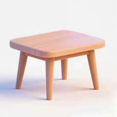 TablePixar-style on a white background 