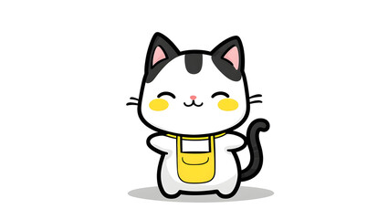 Cute Yellow Cat