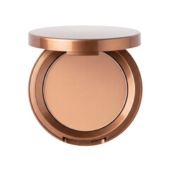 Makeup compact with pressed powder foundation